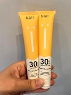NIEUW 2x NAIF Factor 30 50 ml per tube, Sieraden, Tassen en Uiterlijk, Uiterlijk | Gezichtsverzorging, Ophalen of Verzenden, Nieuw