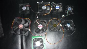 Casefans 9x beschikbaar voor biedingen