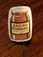 Vintage Sabina Pindakaas Speldje, Verzamelen, Speldjes, Pins en Buttons, Ophalen of Verzenden, Gebruikt, Merk, Speldje of Pin
