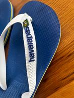 Havaianas 39 40 blauw/wit, Kleding | Dames, Schoenen, Verzenden, Zo goed als nieuw, Sneakers of Gympen