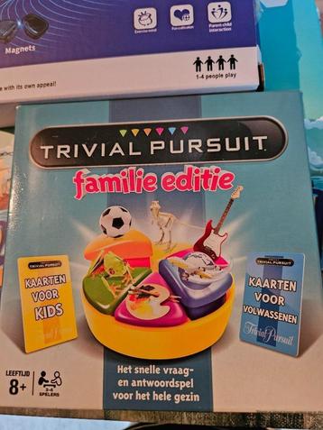 bordspel : trivial pursuit familie editie  beschikbaar voor biedingen