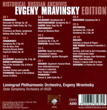 Dirigenten: Mravinsky, Gauk & Temirkanov - CD Boxes beschikbaar voor biedingen