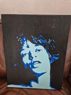 Mick Jagger Schilderij - Rolling Stones, Antiek en Kunst, Ophalen of Verzenden