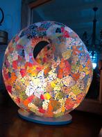 Moziek Donut Lamp, Huis en Inrichting, Ophalen, Zo goed als nieuw, Glas, Minder dan 50 cm