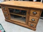 Teakhouten kast met facetruit, Antiek en Kunst, Ophalen