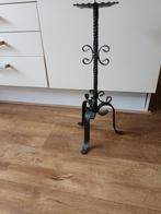 kandelaar zwart metaal, Ophalen, Gebruikt, Zwart, Kandelaar