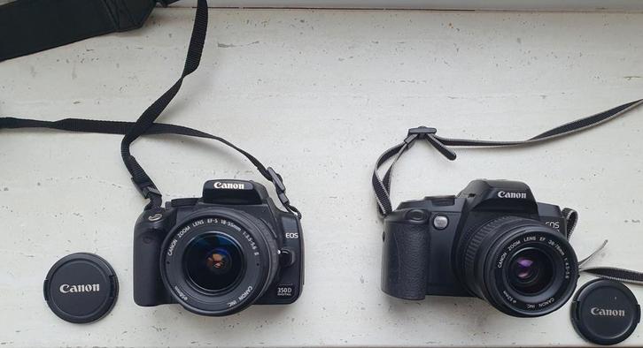 Canon Camera's, Audio, Tv en Foto, Fotocamera's Analoog, Spiegelreflex, Canon, Ophalen of Verzenden