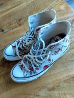 Converse all stars  maat 41 rozen print, Wit, Ophalen of Verzenden, Converse All Stars, Sneakers of Gympen
