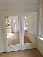Jaren 30 Schuifdeuren met Glas (ensuite) - 85x200cm, Ophalen, Gebruikt, Binnendeur, Glas