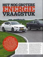 Autovisie test Lexus GS,Mercedes E 200,Volvo S80 2014, Ophalen of Verzenden, Gelezen, Volvo