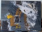 Denim wall art, Antiek en Kunst, Kunst | Schilderijen | Modern, Ophalen