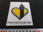 sticker Région Nord - Pas de Calais La Plus Jeune Des Region, Ophalen, Zo goed als nieuw, Bedrijf of Vereniging