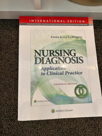 Nursing Diagnosis beschikbaar voor biedingen