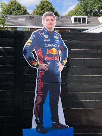 Poster 2 meter hoog van Max Verstappen beschikbaar voor biedingen