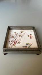 Mooie theepot onderzetter, Ophalen, Zo goed als nieuw, Rechthoekig, Hout