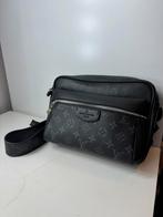 Heren schoudertas, Sieraden, Tassen en Uiterlijk, Tassen | Schoudertassen, Ophalen of Verzenden, Nieuw, Zwart, Leer
