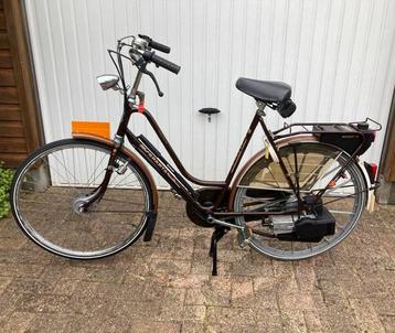Bruine Spartamet 1987 snorfiets damesmodel beschikbaar voor biedingen