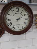 Vintage Jefferson & Smiths  London wandklok, Ophalen of Verzenden, Gebruikt, Analoog, Wandklok