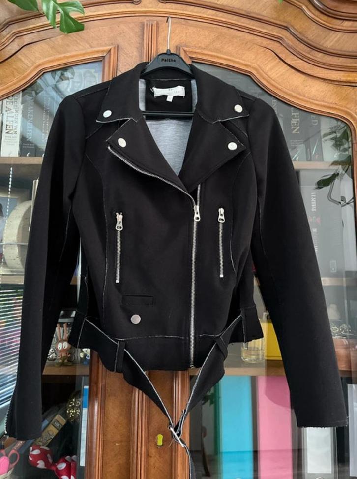 Dames Chic&Jeune Paris jasje Zwart, Kleding | Dames, Jassen | Zomer, Maat 38/40 (M), Zwart, Ophalen