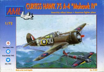 Curtiss Hawk 75A-4 ‘Mohawk IV’. beschikbaar voor biedingen