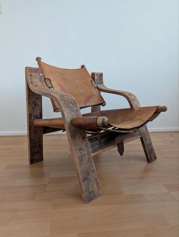 Vintage scandinavisch 1950 - 1960 Safari relax stoel beschikbaar voor biedingen