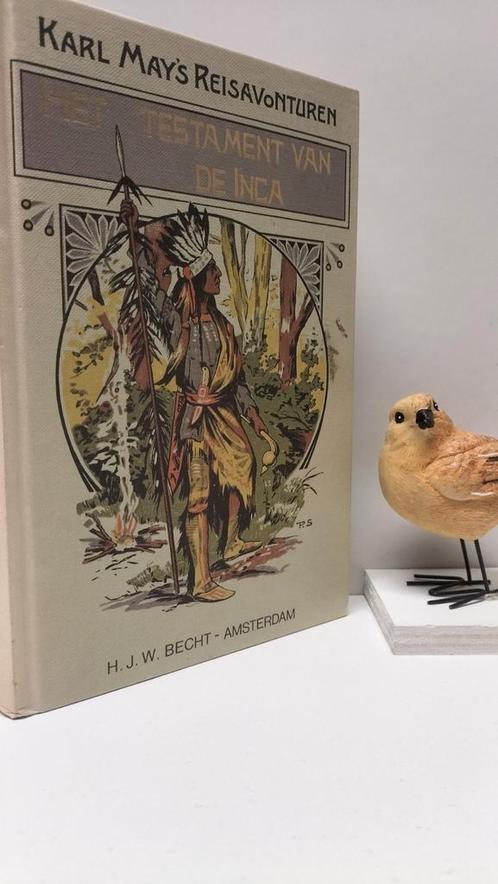 May, Karl; Het testament van de Inca, Boeken, Kinderboeken | Jeugd | 13 jaar en ouder, Gelezen, Ophalen of Verzenden