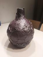 Grote paarse vaas, 40cm, Huis en Inrichting, Ophalen, Overige kleuren, Aardewerk of Porselein, Zo goed als nieuw