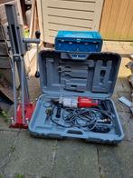 Diamantboormachine set, Doe-het-zelf en Verbouw, Gereedschap | Boormachines, Ophalen of Verzenden, Zo goed als nieuw, 600 watt of meer