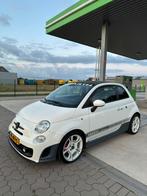 Fiat Abarth 500C uniek!, Auto's, Voorwielaandrijving, 4 cilinders, Wit, Handgeschakeld