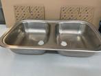 Dubbele Spoelbak RVS Inbouw, Ophalen, Aquaservice, Bootplus, Aquaservice