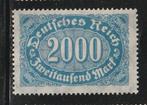 Duitsland 1922 - 2000 mark, Ophalen of Verzenden, Overige periodes, Postfris