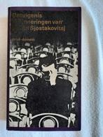 Sjostakovitsj Getuigenis, Boeken, Literatuur, Ophalen of Verzenden, Gelezen, Nederland