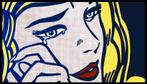 Roy Lichtenstein - Crying Girl - Grafiek, Verzenden