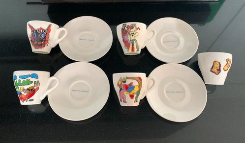 Design Espresso kopjes en schotels (beautiful people), Huis en Inrichting, Keuken | Servies, Ophalen of Verzenden