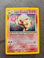 Light Arcanine 12/105 met Swirl Neo Destiny Pokemonkaart, Hobby en Vrije tijd, Verzamelkaartspellen | Pokémon, Foil, Ophalen of Verzenden