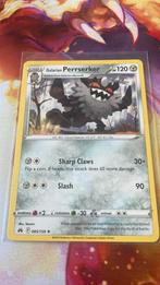 Galarian Perrserker  085/159 Crown zenith, Hobby en Vrije tijd, Verzamelkaartspellen | Pokémon, Ophalen of Verzenden, Zo goed als nieuw