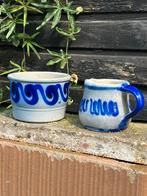 Keulse potjes blauw, Antiek en Kunst, Antiek | Keramiek en Aardewerk, Ophalen of Verzenden