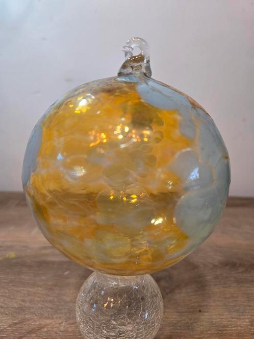 Twee glazen suncatchers, Antiek en Kunst, Antiek | Glas en Kristal, Ophalen of Verzenden