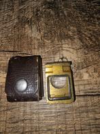 Antiek Postzegel Vergrootglas met Etui, Antiek en Kunst, Ophalen of Verzenden