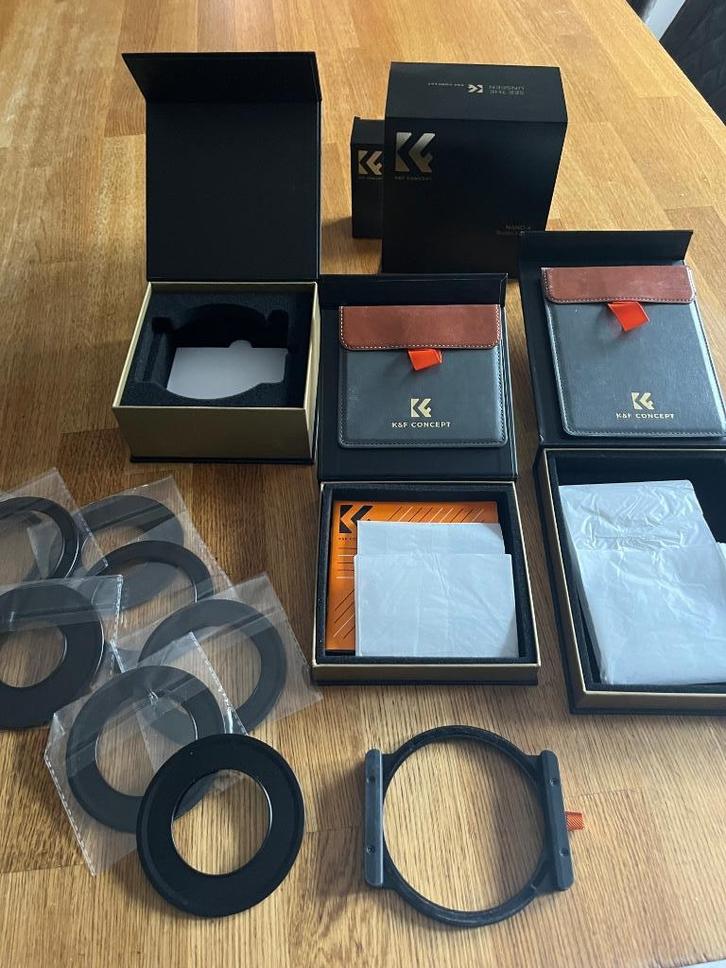 K&F Filterset Fotografie ND1000 + GND8 Gradueel, Audio, Tv en Foto, Fotografie | Lenzen en Objectieven, Zo goed als nieuw, Toebehoren