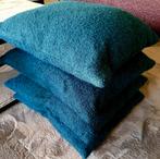 3x VT wonen sierkussen kussens 50x50 cm incl. binnenkussen, Huis en Inrichting, Woonaccessoires | Kussens, Ophalen of Verzenden