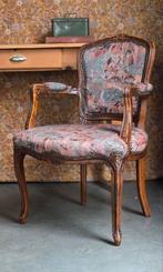 Retro vintage queen ann barok stoeltje stoel fauteuil!, Ophalen