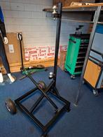 Presentatiesteun/kar voor fietsdragers te etaleren., Ophalen