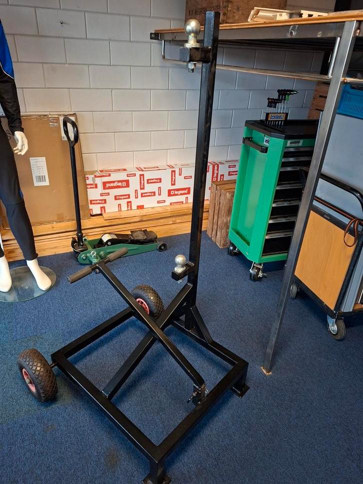 Presentatiesteun/kar voor fietsdragers te etaleren., Fietsen en Brommers, Fietsaccessoires | Fietsenrekken, Ophalen