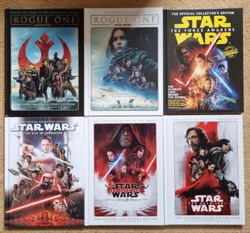 Star Wars boeken/tijdchriften collectie beschikbaar voor biedingen