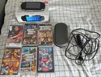 Sony PSP 1000, Spelcomputers en Games, Ophalen, Zwart, PSP, Gebruikt