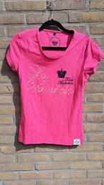 Paardrij shirt met pailletten - La Valencio (mt L), Verzenden, Gebruikt, Dames, Bovenkleding