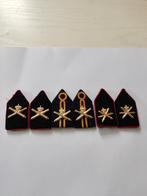 Kraagspiegels Artillerie, Verzamelen, Militaria | Algemeen, Ophalen of Verzenden, Landmacht, Nederland, Embleem of Badge