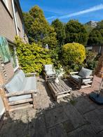 Tuinset inclusief kussens en parasol, Tuin en Terras, Tuinsets en Loungesets, Ophalen, Zo goed als nieuw