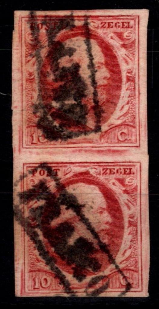 NVPH 2o Gestempeld Paar met Goede Randen!, Postzegels en Munten, Postzegels | Nederland, T/m 1940, Ophalen of Verzenden